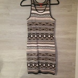 Aztec pattern tank dress